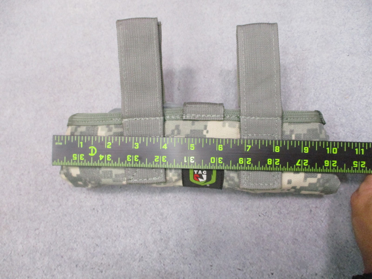 TAG Tactical Assault Gear Roll-Up Dump Pouch ACU Belt Mount UCP camouflage