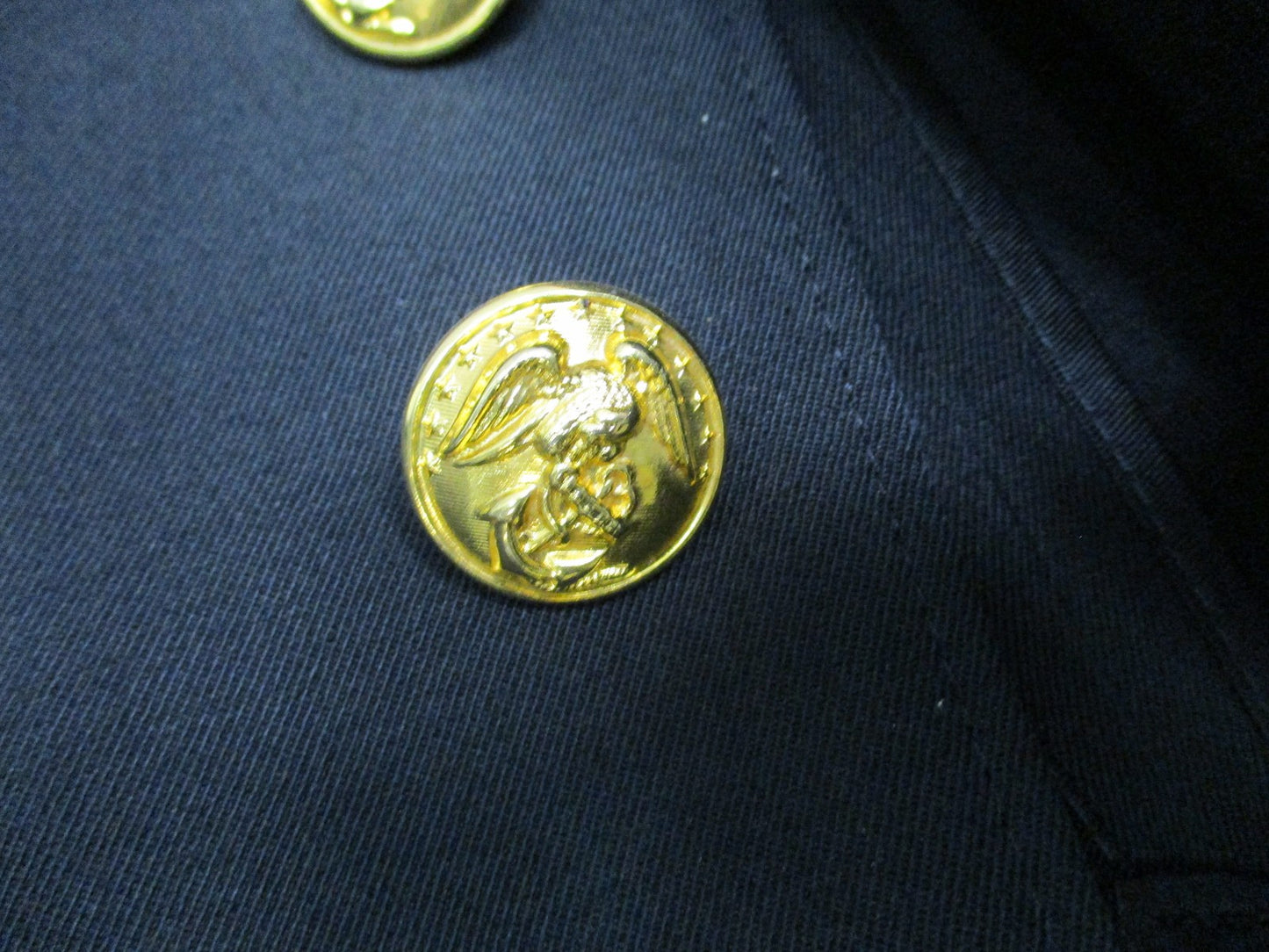 USMC Dress Blues Coat Crown Clothing Co NSN MAN'S 40L 8405-01-512-3177