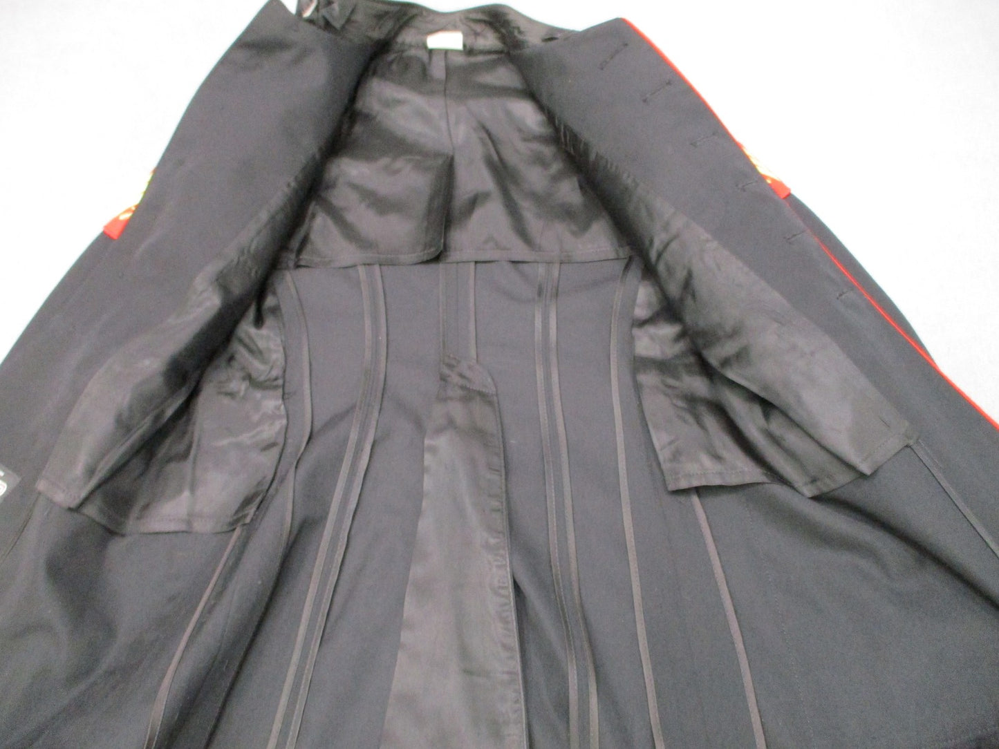 USMC Dress Blues Coat Crown Clothing Co NSN MAN'S 40L 8405-01-512-3177