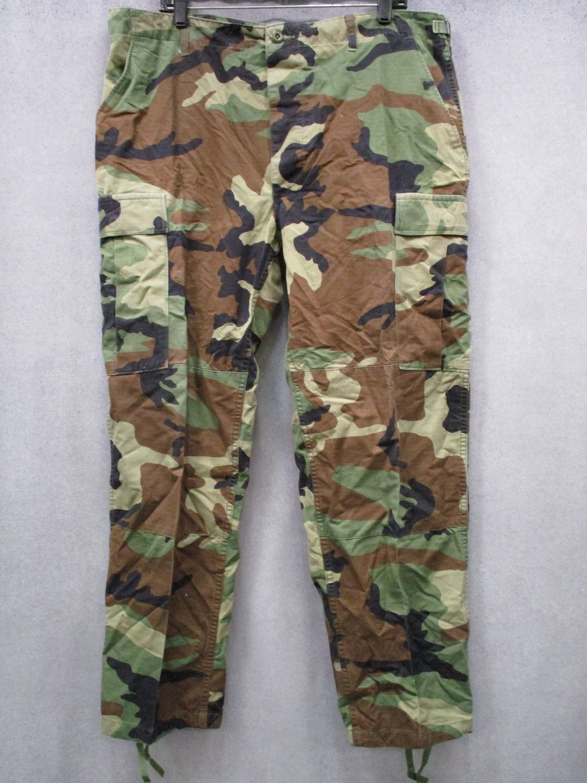 Propper Woodland Hot Weather Combat Trousers Used Good LARGE-REGULAR