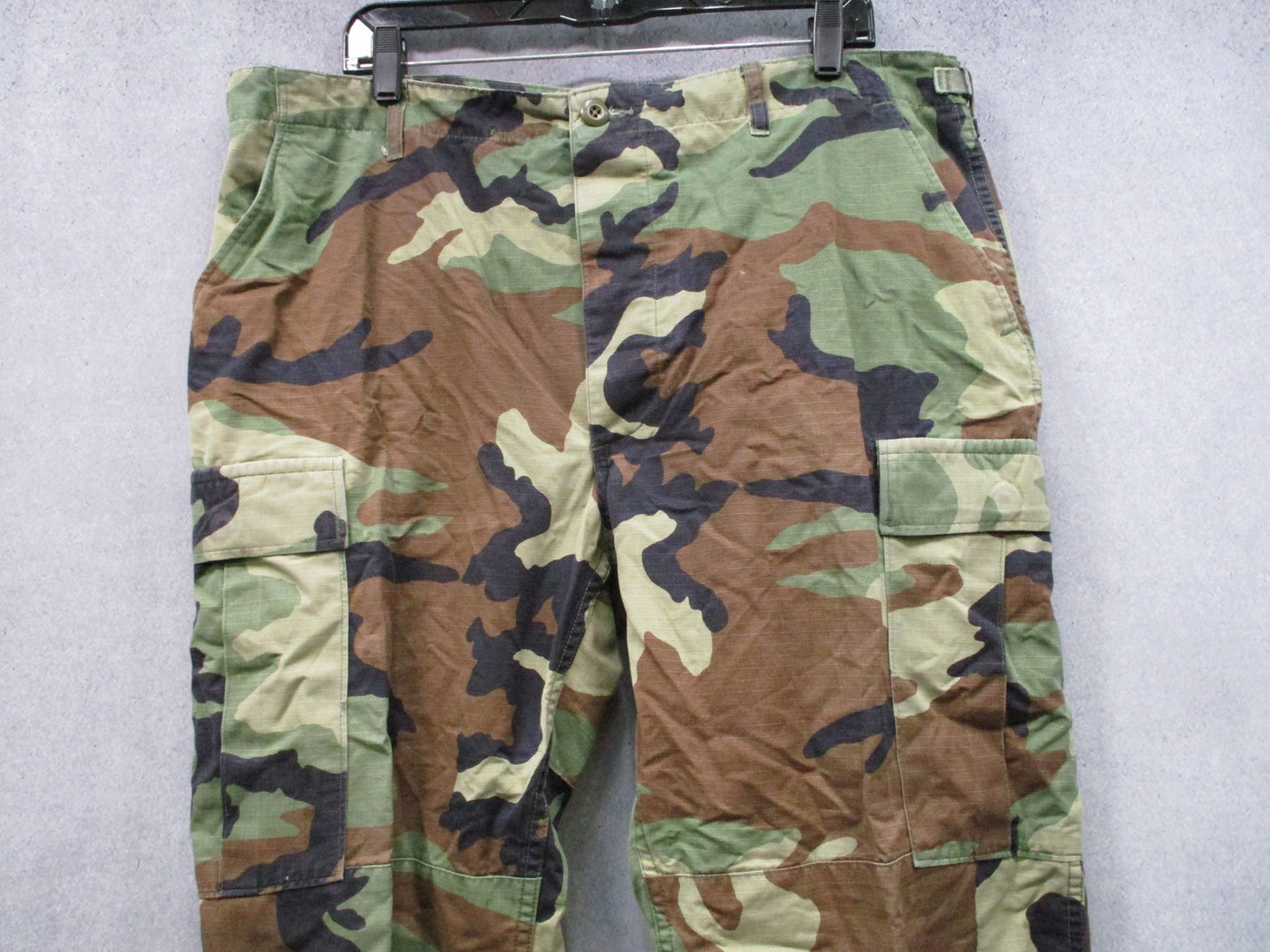 Propper Woodland Hot Weather Combat Trousers Used Good LARGE-REGULAR