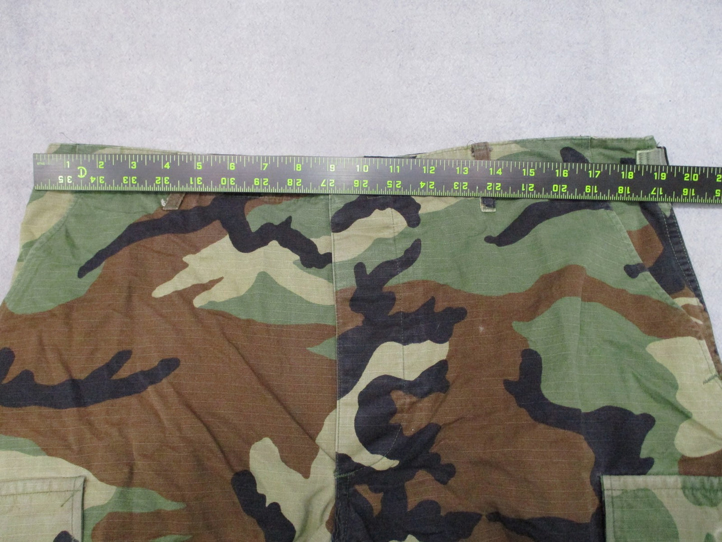 Propper Woodland Hot Weather Combat Trousers Used Good LARGE-REGULAR