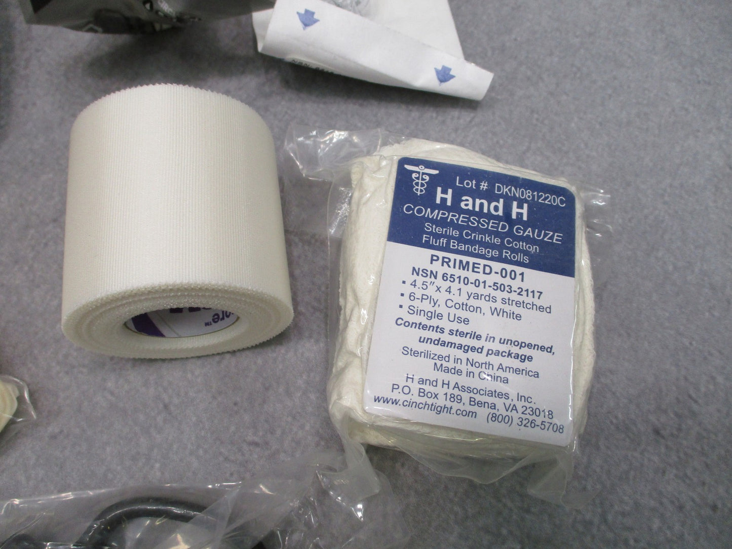 Tactical IFAK Medical Pouch Kit w/ Tourniquet, Chest Seal, Gauze & Trauma Supply