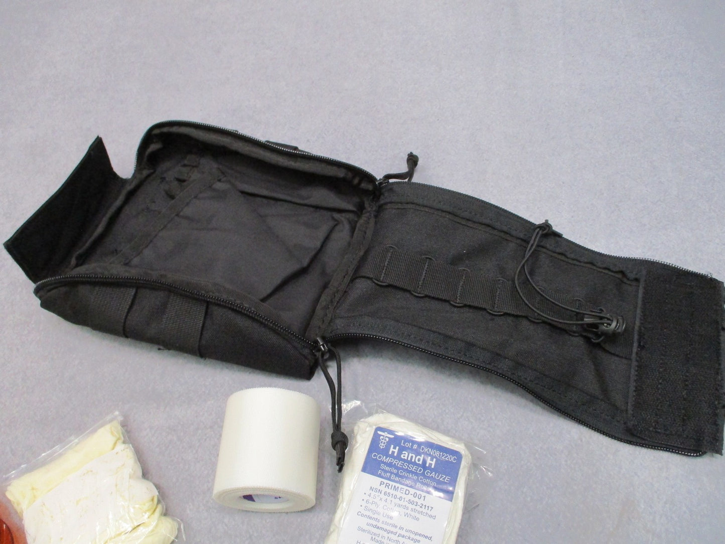 Tactical IFAK Medical Pouch Kit w/ Tourniquet, Chest Seal, Gauze & Trauma Supply