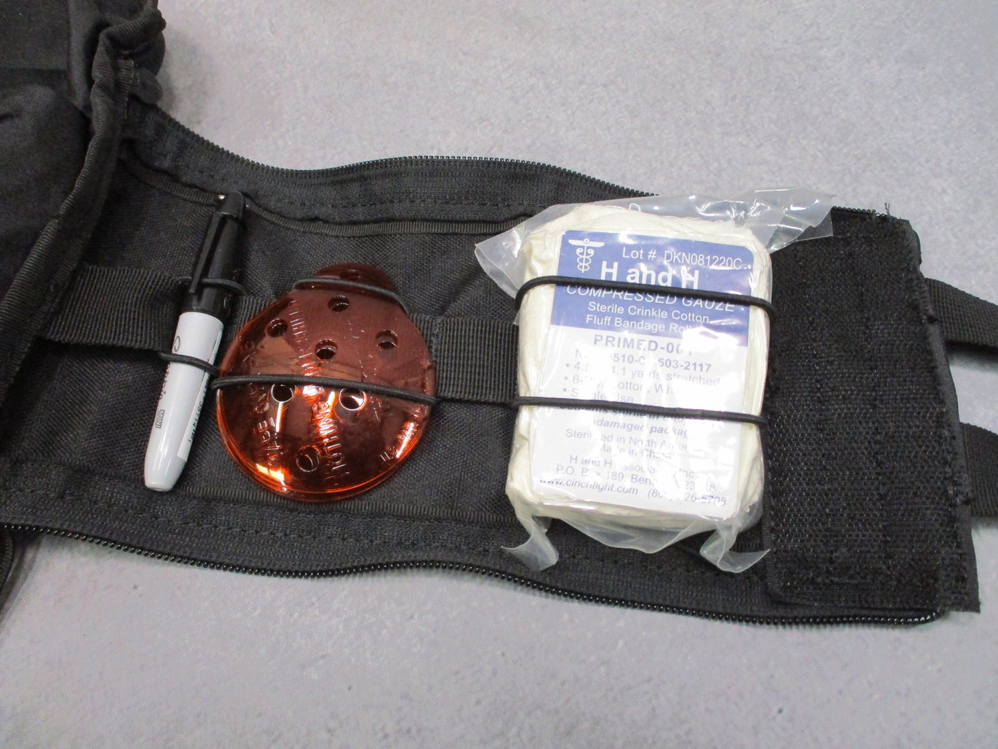 Tactical IFAK Medical Pouch Kit w/ Tourniquet, Chest Seal, Gauze & Trauma Supply