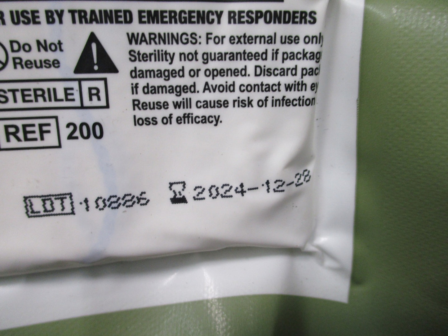 Tactical IFAK Medical Pouch Kit w/ Tourniquet, Chest Seal, Gauze & Trauma Supply
