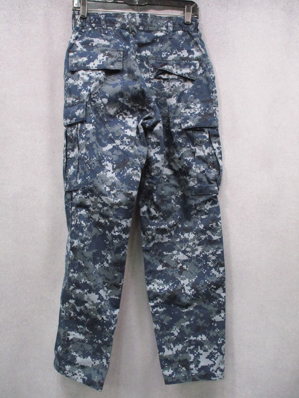 US Navy NWU Type I Digital Camo Working Trousers Small Short 8405-01-540-1356