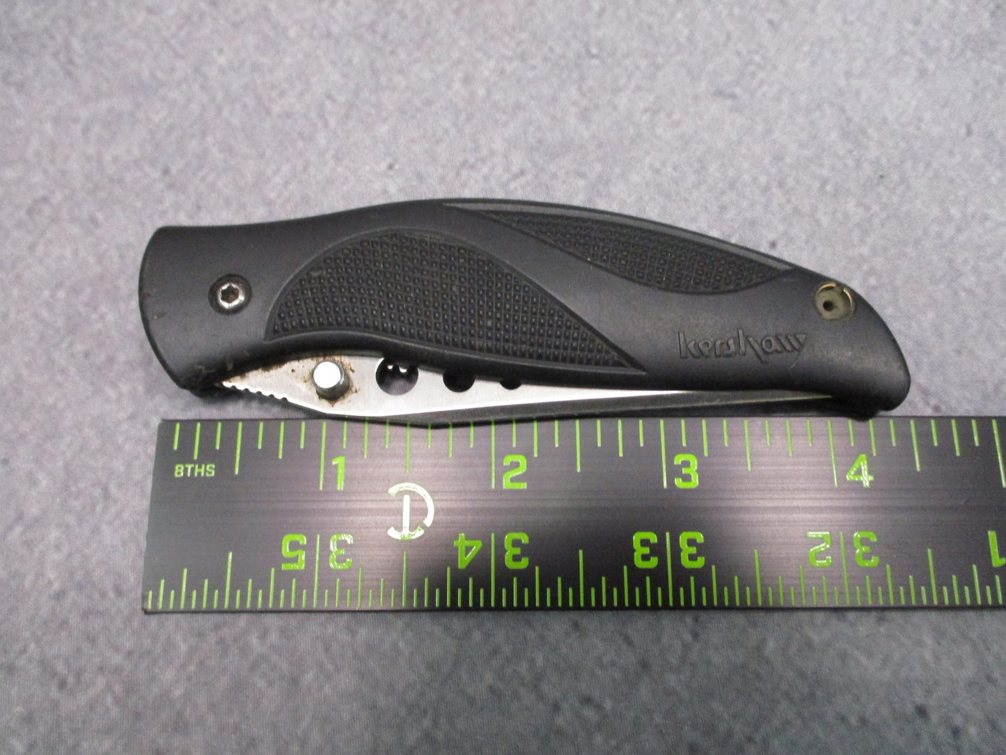 Vint Kershaw 1560ST Ken Onion USA Made Partially Serrated Folding Pocket Knife