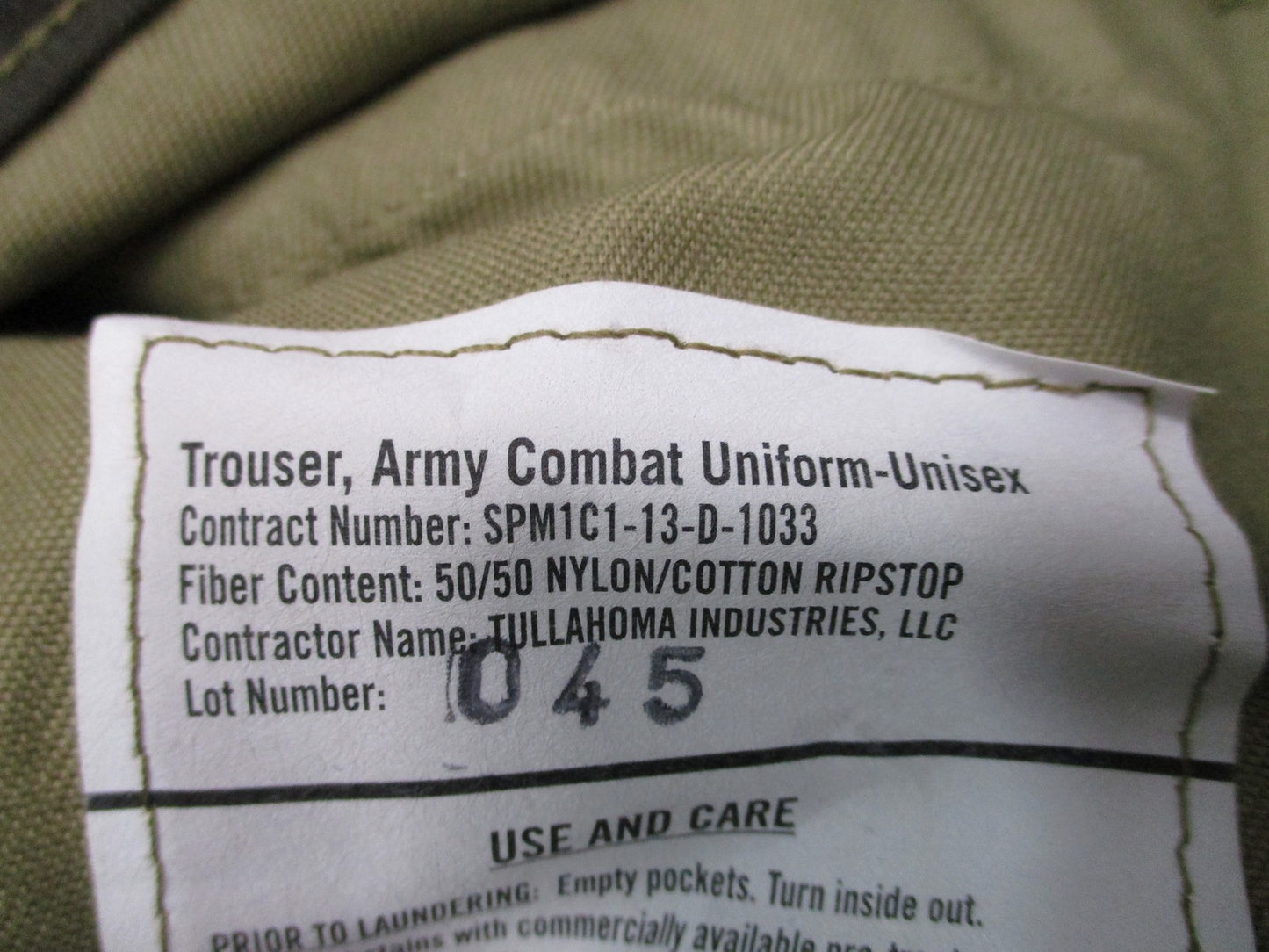 USGI Army Scorpion OCP Combat Pants Small X-Long NWT 8415-01-623-4179 Ripstop
