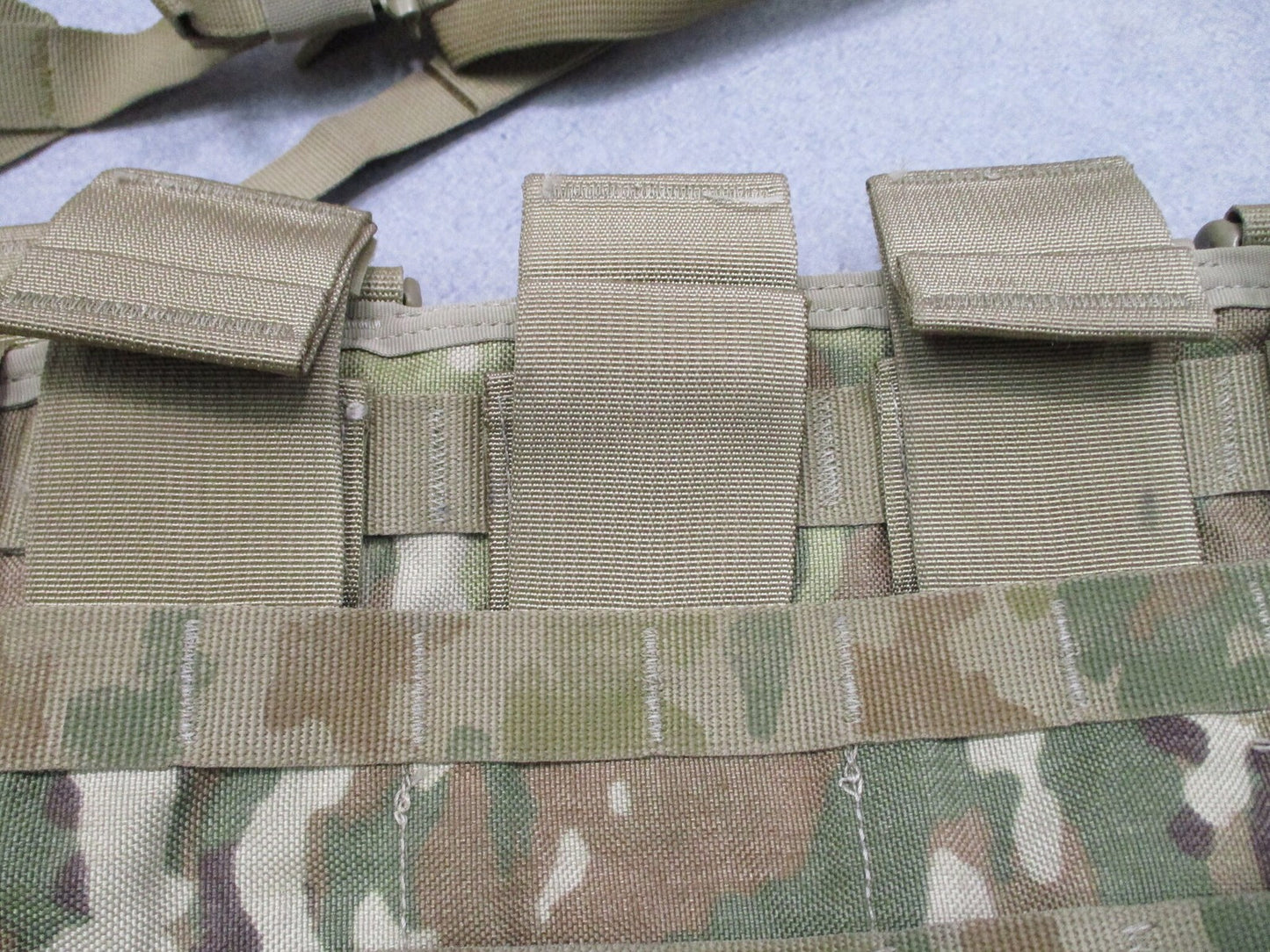 USGI MOLLE II Tactical Assault Panel TAP Scorpion OCP Chest Rig Propper Excellent