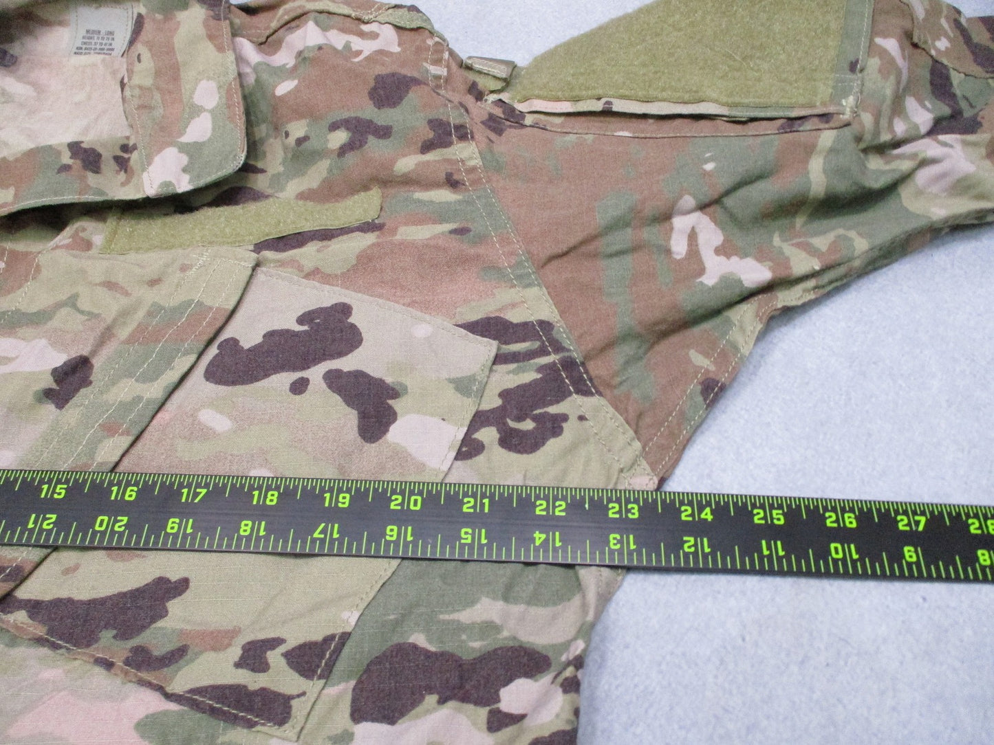 US Army ACU Coat Scorpion Flame Resistant Medium Long Bluewater Defense Uniform