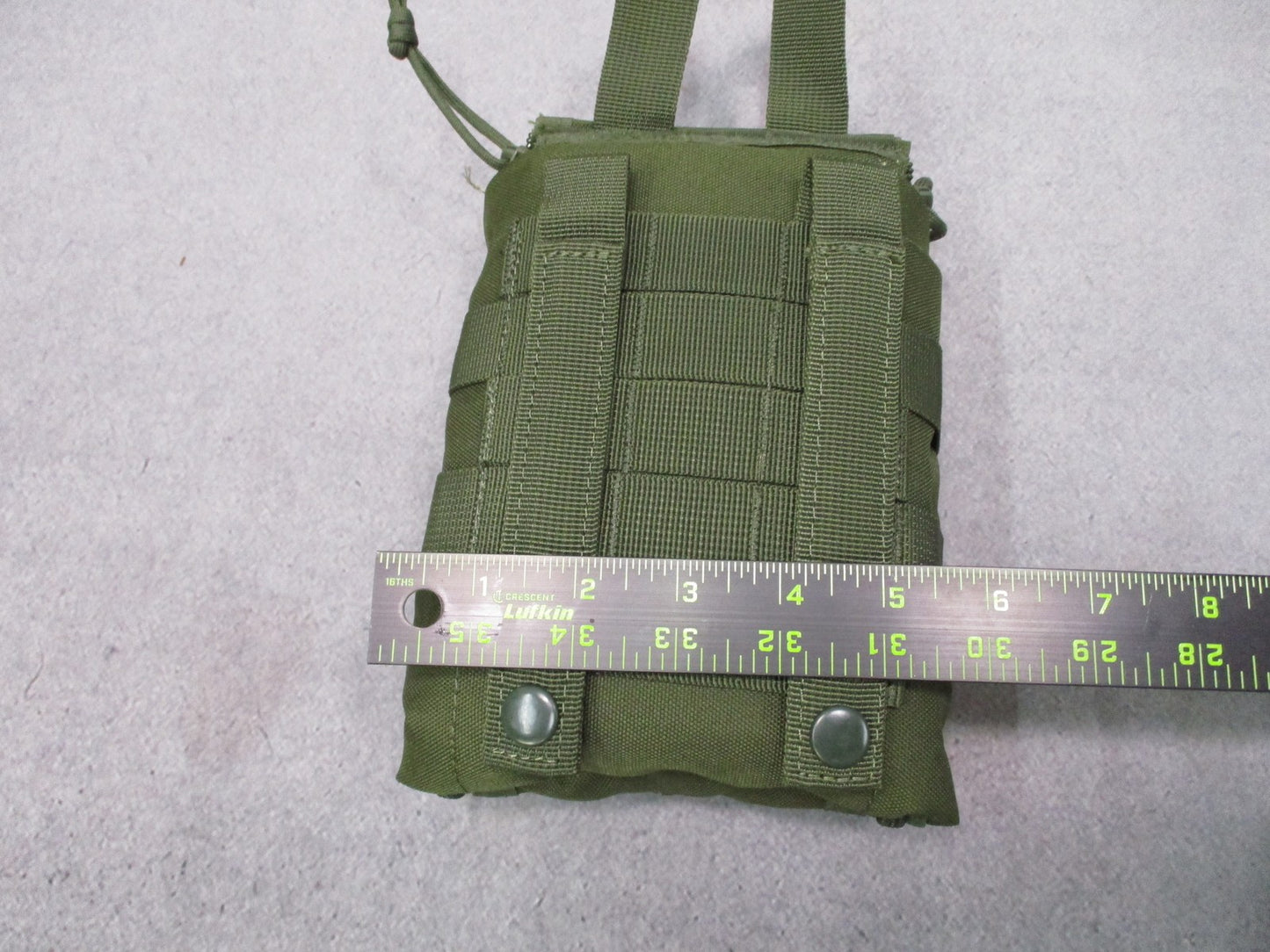 Custom IFAK First Aid Kit OD Green MOLLE Pouch Trauma Supplies Tactical Medical