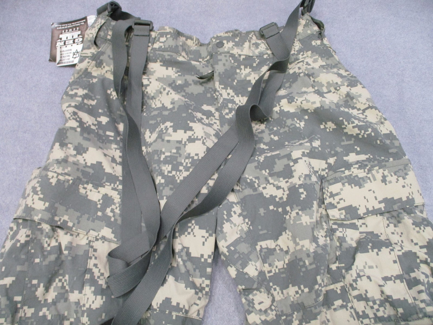 USGI Army ECWCS Gen III Level 5 Soft Shell Pants UCP Medium Reg 8415-01-538-6766