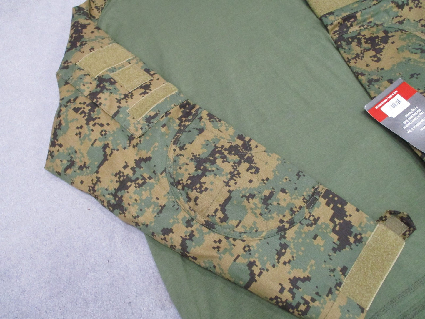 New Rothco Tactical Airsoft Combat Shirt Woodland Digital Camo Size XL 45030
