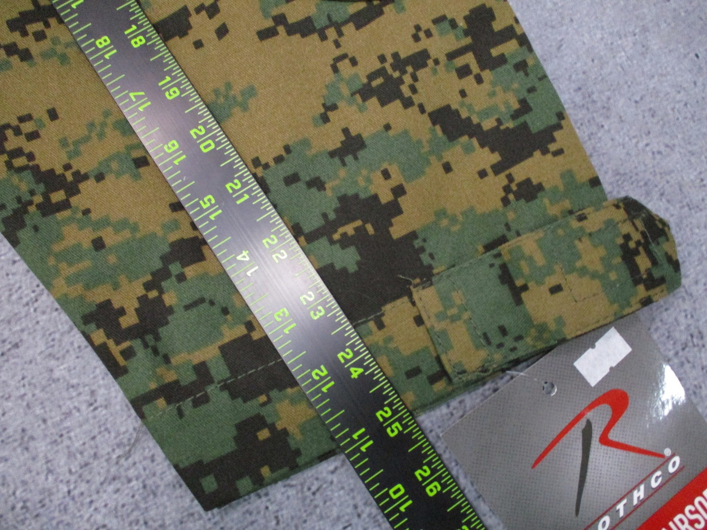 Rothco Tactical Airsoft Combat Shirt Woodland Digital Camo Size 2XL New