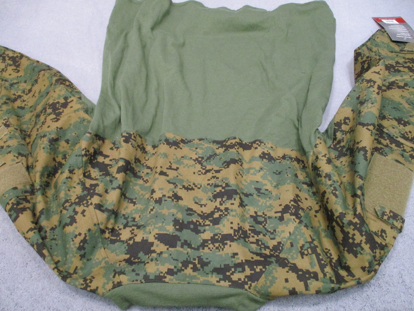 Rothco Tactical Airsoft Combat Shirt Woodland Digital Camo Size 2XL New