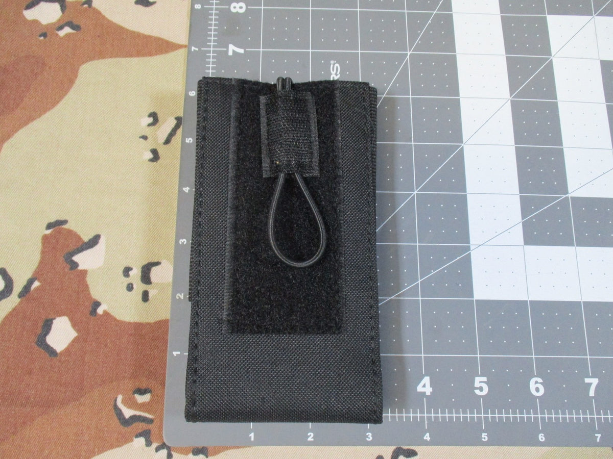 2 New Rothco MOLLE Universal Radio Pouches Black Tactical Gear 5229