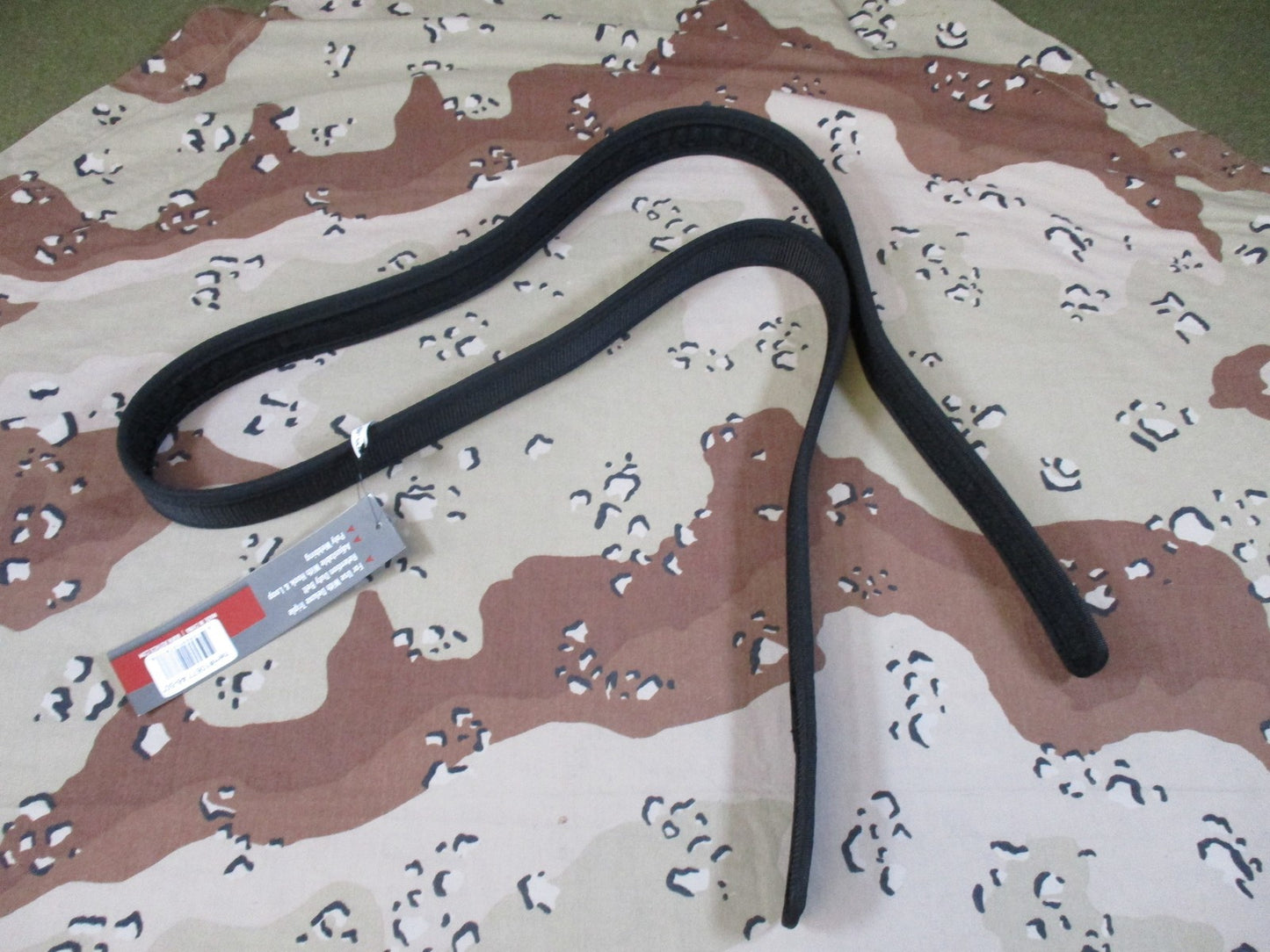 New Rothco Deluxe Duty Belt Liner 46-50" Black Adjustable Hook & Loop 10677