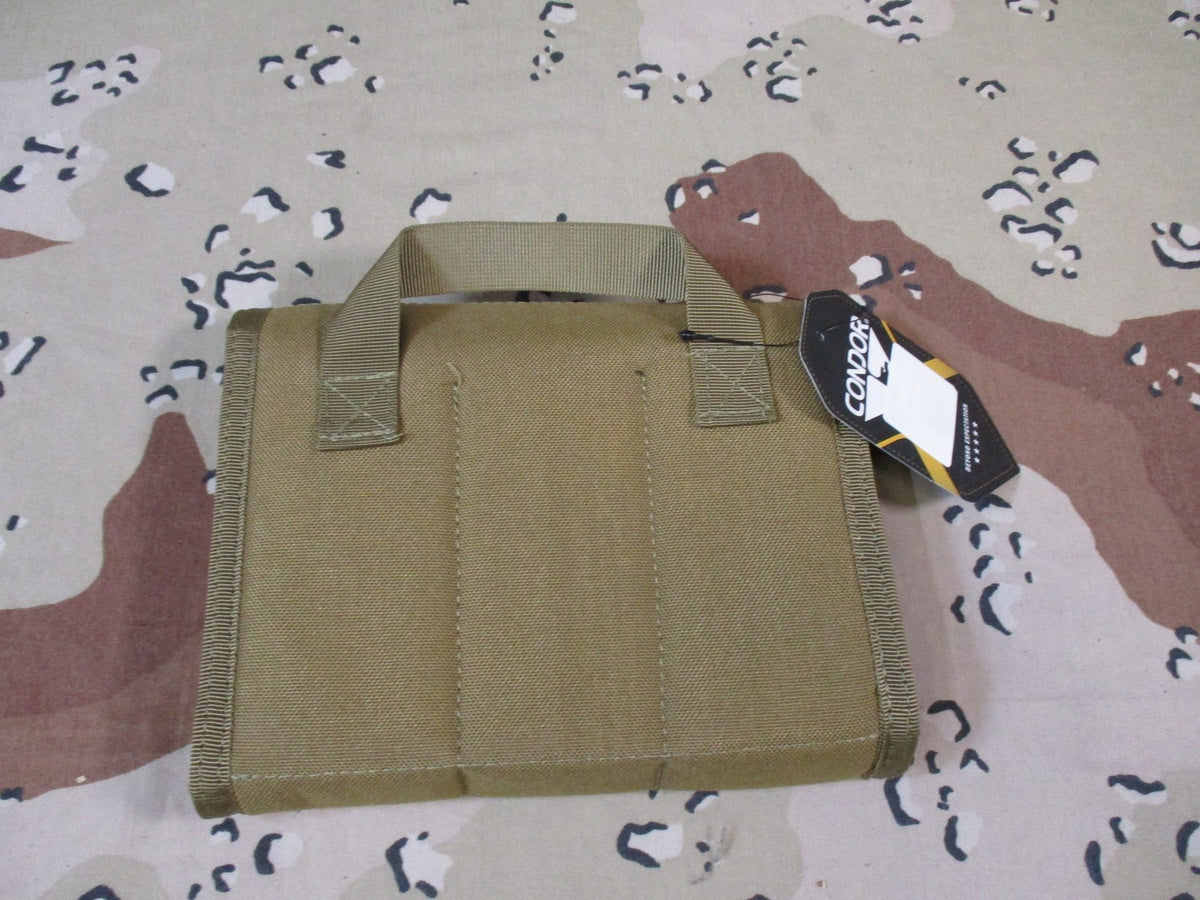 New Condor Arsenal Knife Carry Case Coyote Brown Tactical Storage Pouch 221038