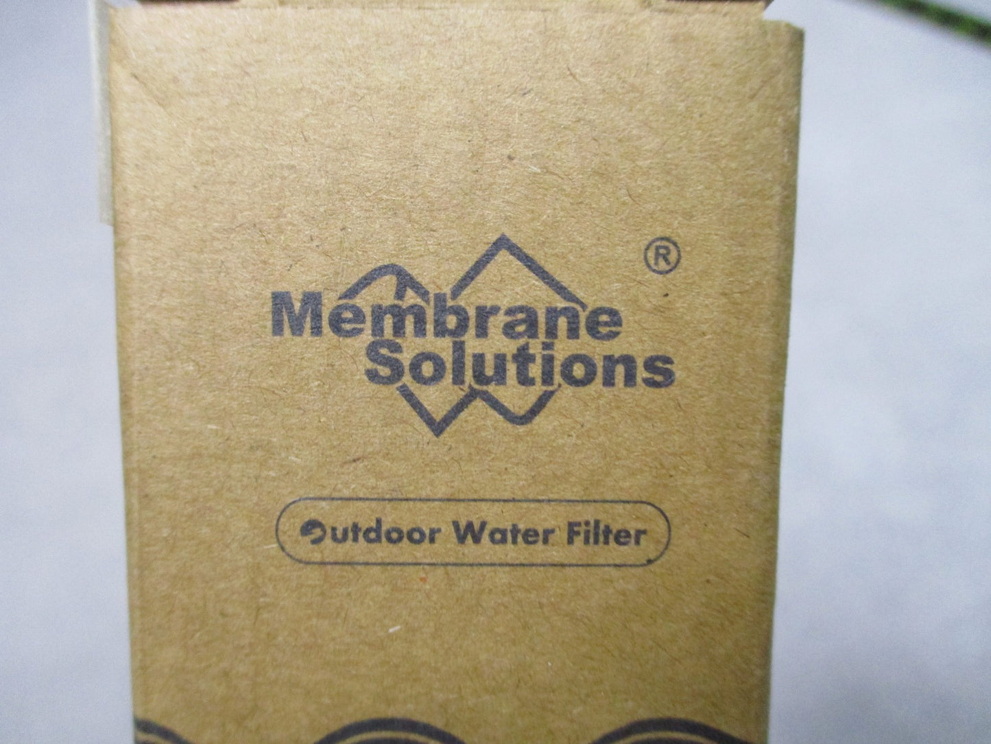 Membrane Solutions Camo Water Filter Straw Camo 0.1 Micron Camping Survival New