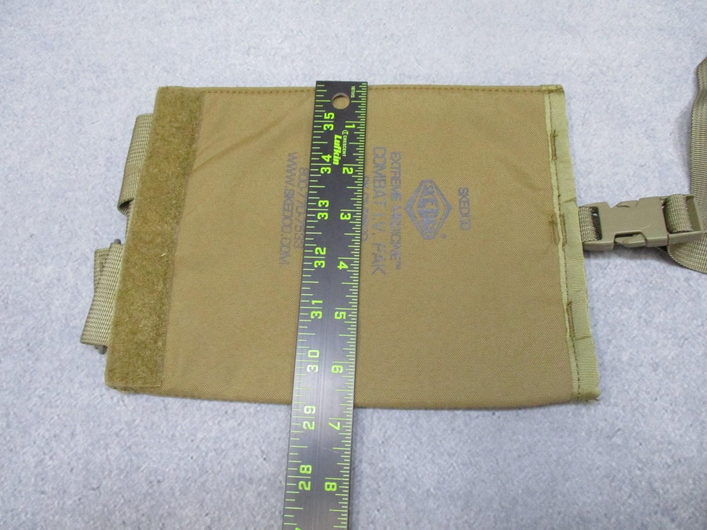 SKEDCO Combat I.V. Pak Extreme Medicine NSN 8465-01-648-6671 IV Bag Hanger Pouch