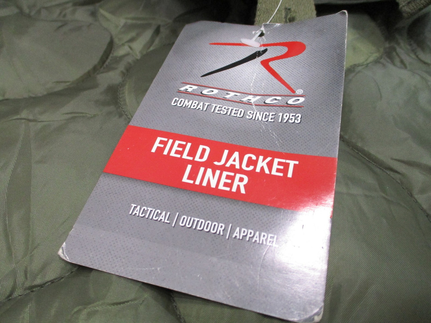 New Rothco M-65 Field Jacket Liner Olive Drab Quilted Thermal Coat Insert Small