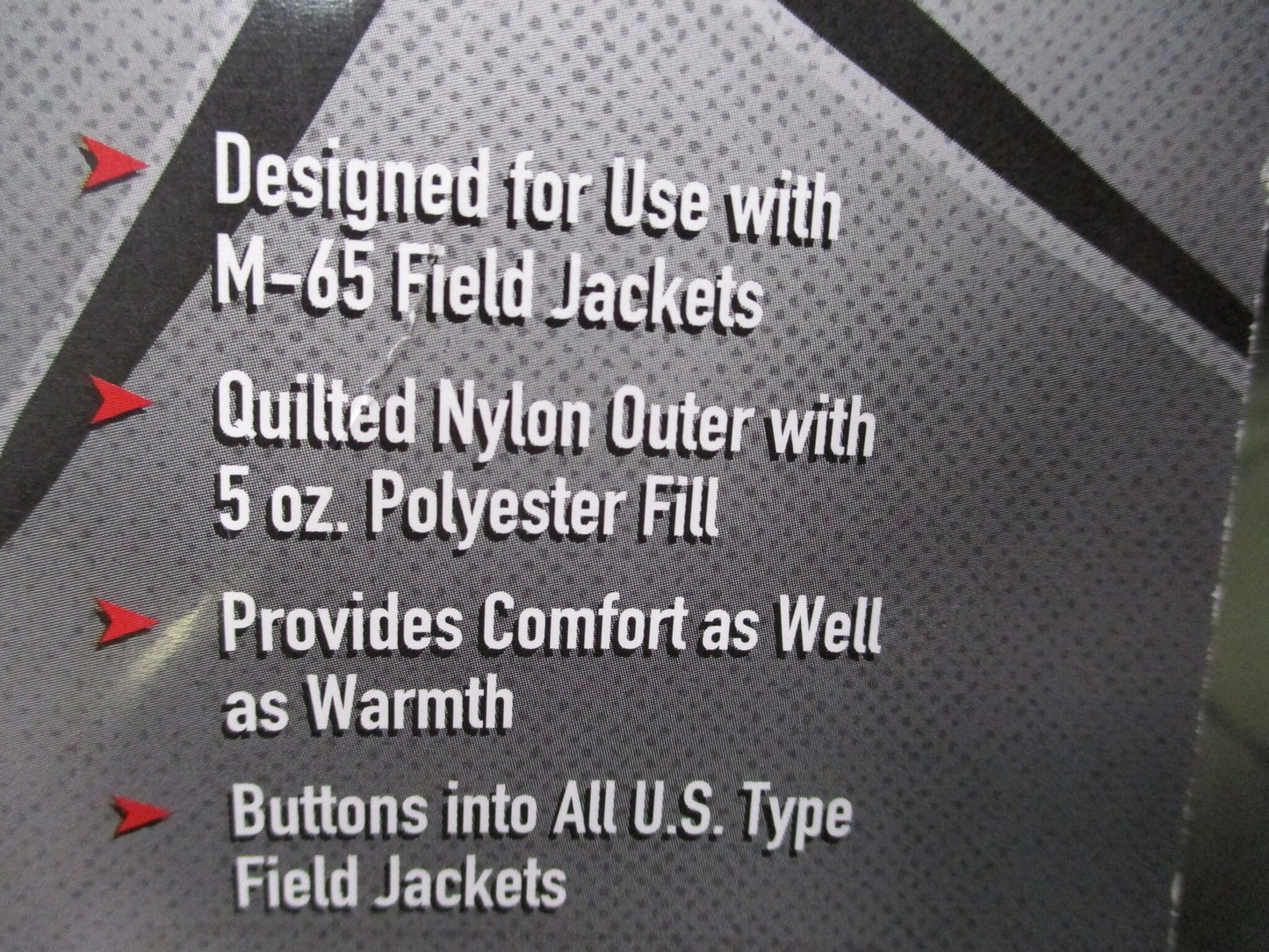 New Rothco M-65 Field Jacket Liner Olive Drab Quilted Thermal Coat Insert Small