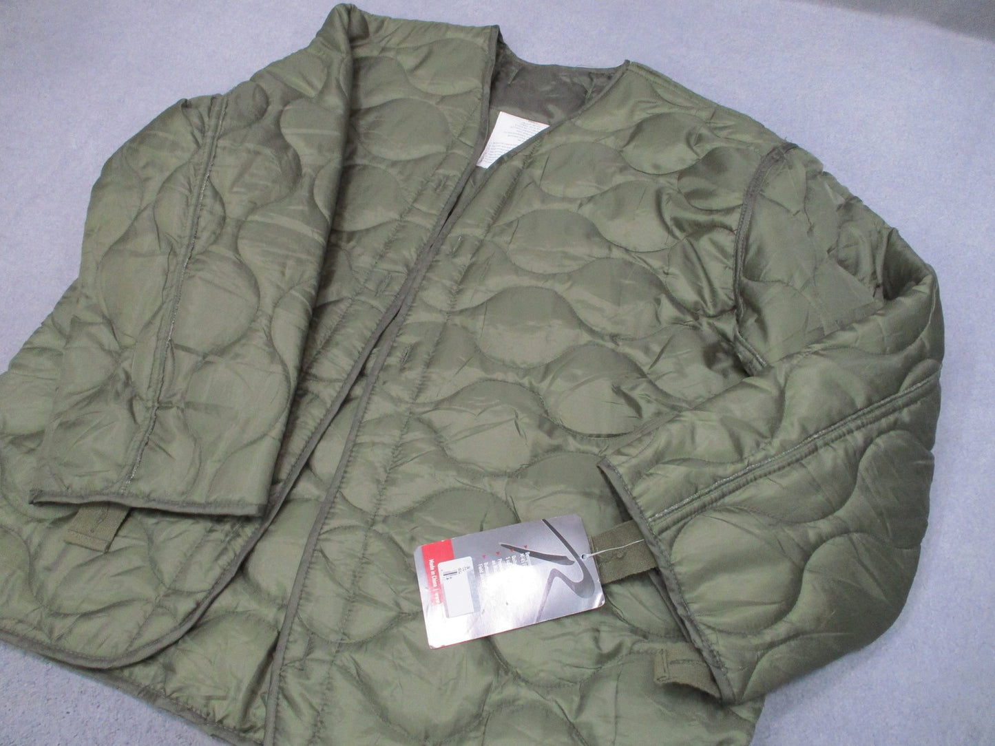 New Rothco M-65 Field Jacket Liner Olive Drab Quilted Thermal Coat Insert Small