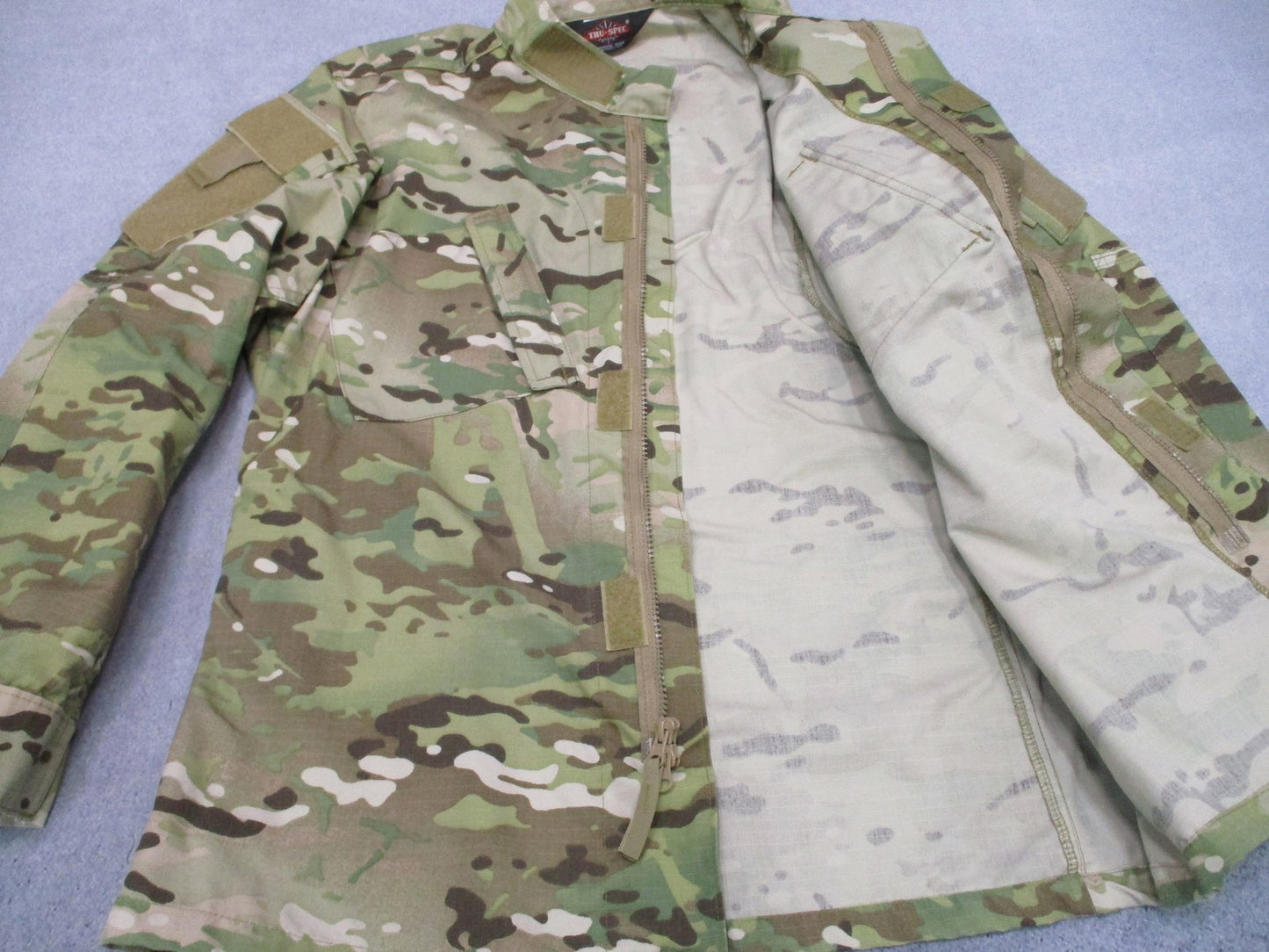 Tru-Spec ACU Coat Multicam Medium Regular Full Zip Tactical Uniform Top