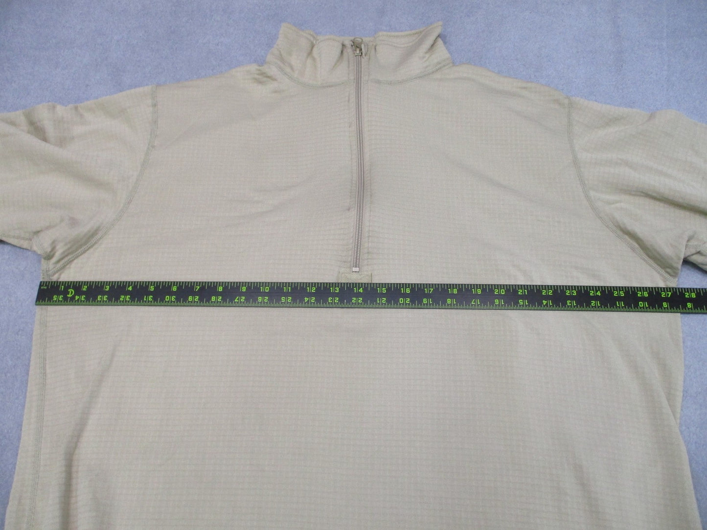 US Military ECWCS Gen III Level 2 Mid-Weight Shirt Tan XXL-Long Grid Fleece