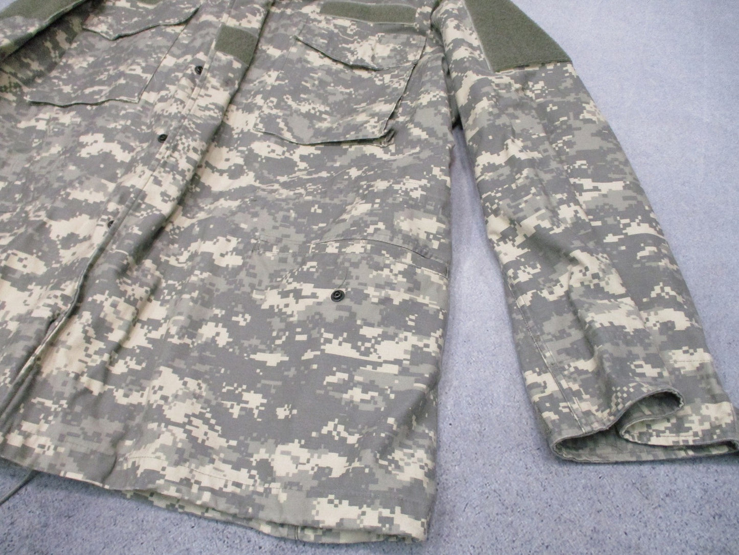 Tru-Spec UCP Digital Camo ACU Field Coat Jacket Large Long Military Style