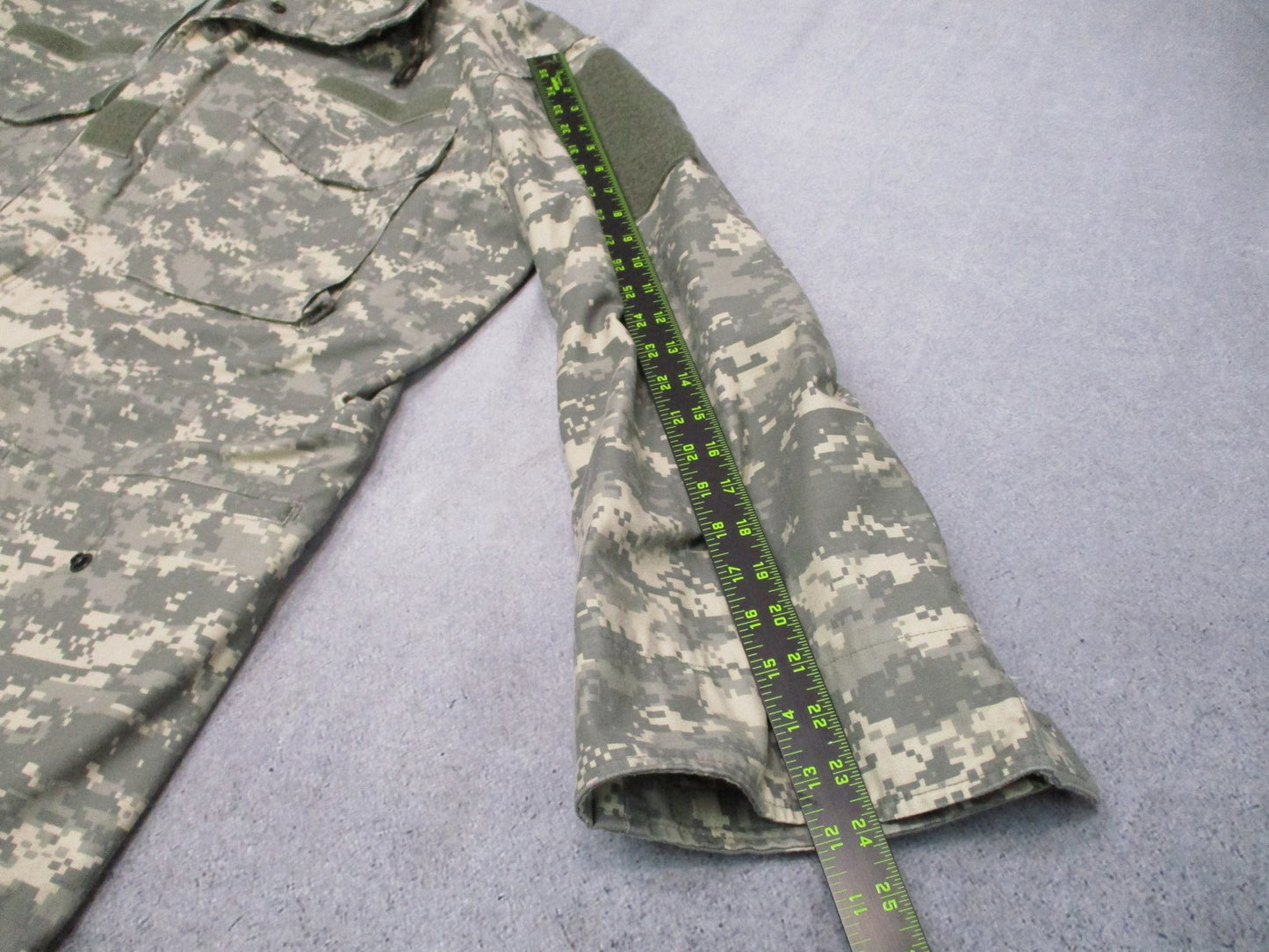 Tru-Spec UCP Digital Camo ACU Field Coat Jacket Large Long Military Style