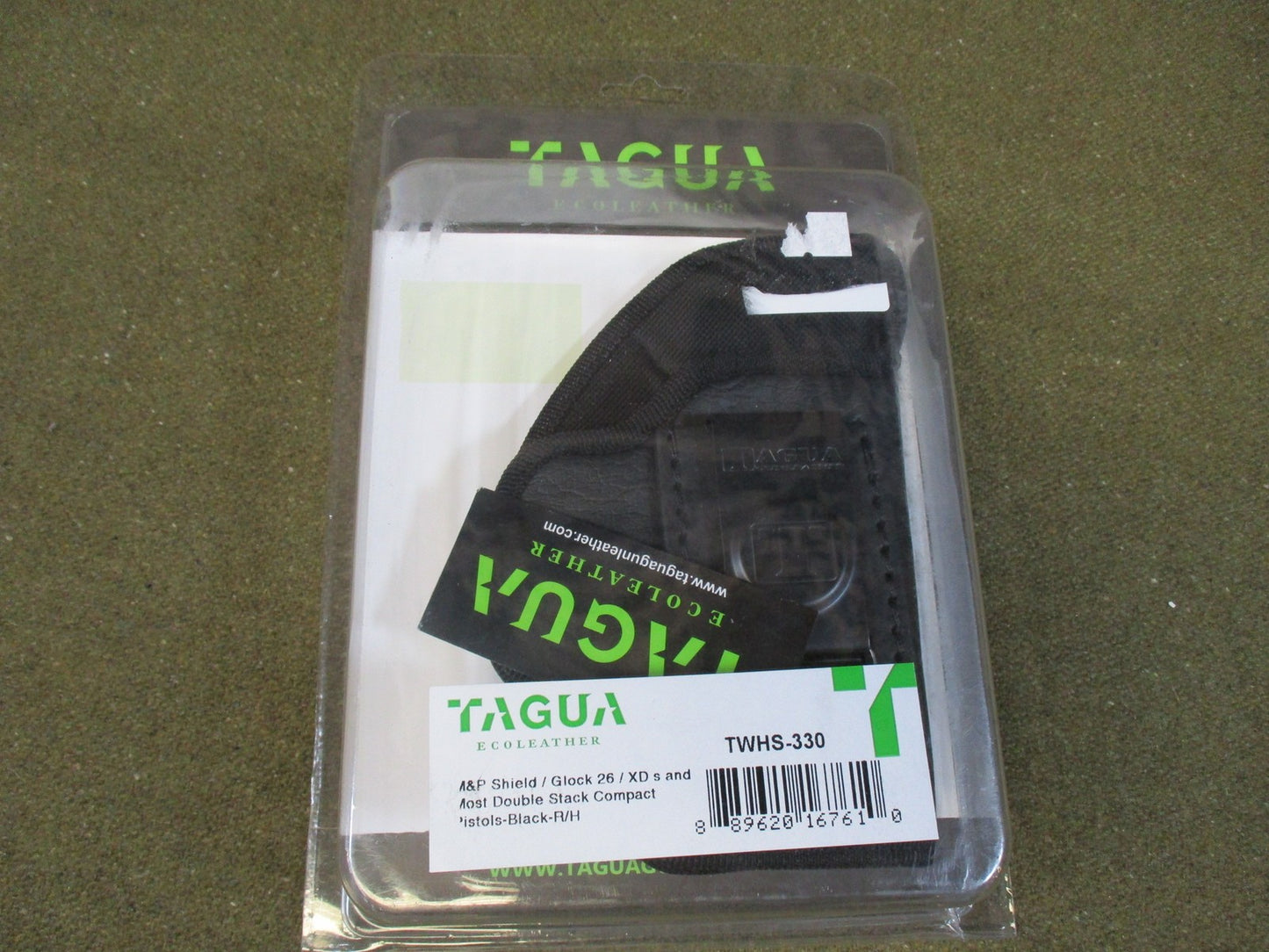 Tagua TWHS-330 IWB Holster Right Hand Fits Glock 26 M&P Shield XD-S New