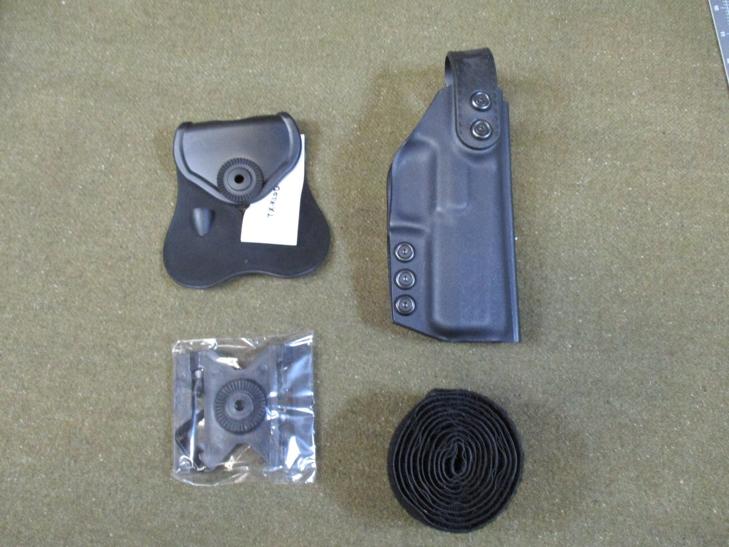1836 Kydex Holster for Sig Sauer P320 Compact 3.9" Right Hand Black Tactical