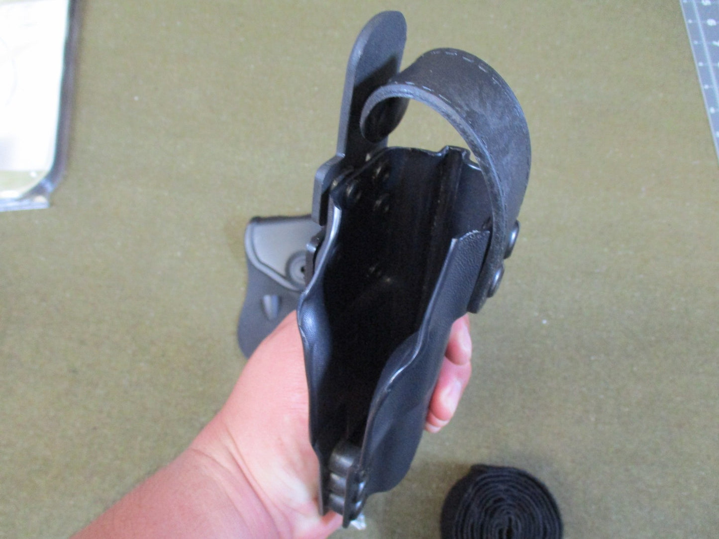 1836 Kydex Holster for Sig Sauer P320 Compact 3.9" Right Hand Black Tactical