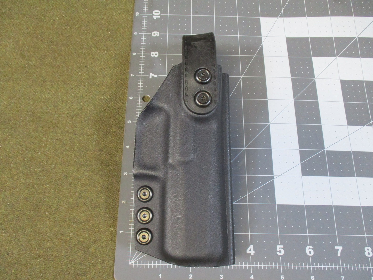 1836 Kydex Holster for Sig Sauer P320 Compact 3.9" Right Hand Black Tactical
