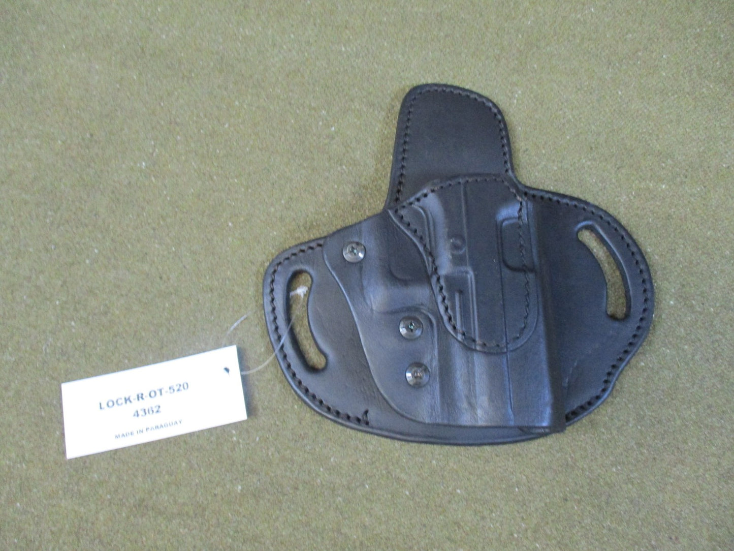 1836 by Tagua Leather Optic Ready Holster TX-LOCK-R-OT-520 Glock 19 Sig P320