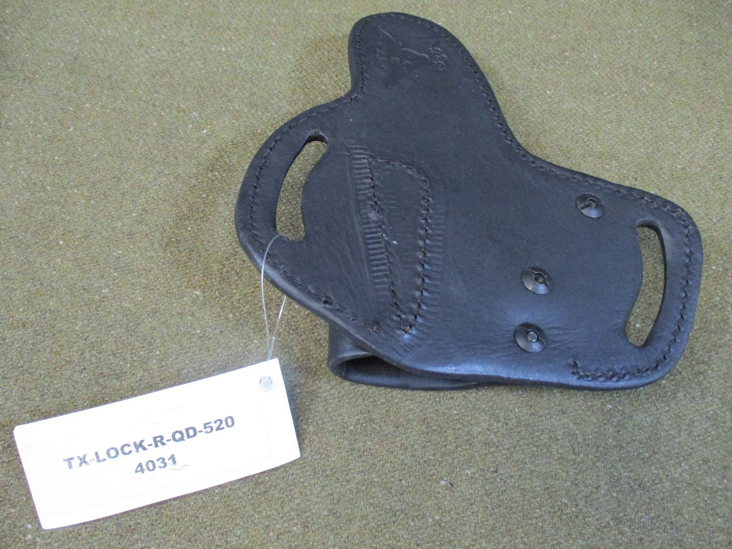 1836 by Tagua TX-LOCK-R-QD-520 Optic Ready Leather Holster Glock 19 Sig P320