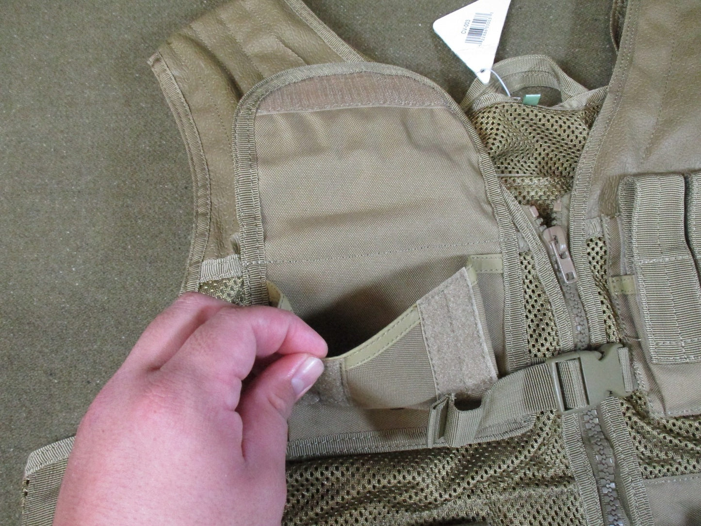 Condor Tactical Mesh Vest Coyote Tan Size XL Modular Utility Gear New