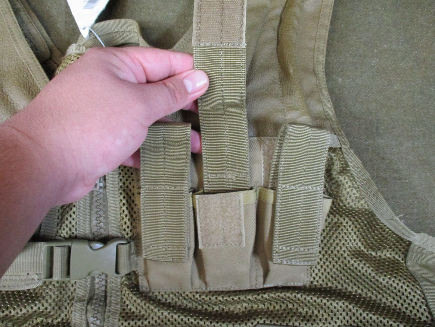 Condor Tactical Mesh Vest Coyote Tan Size XL Modular Utility Gear New