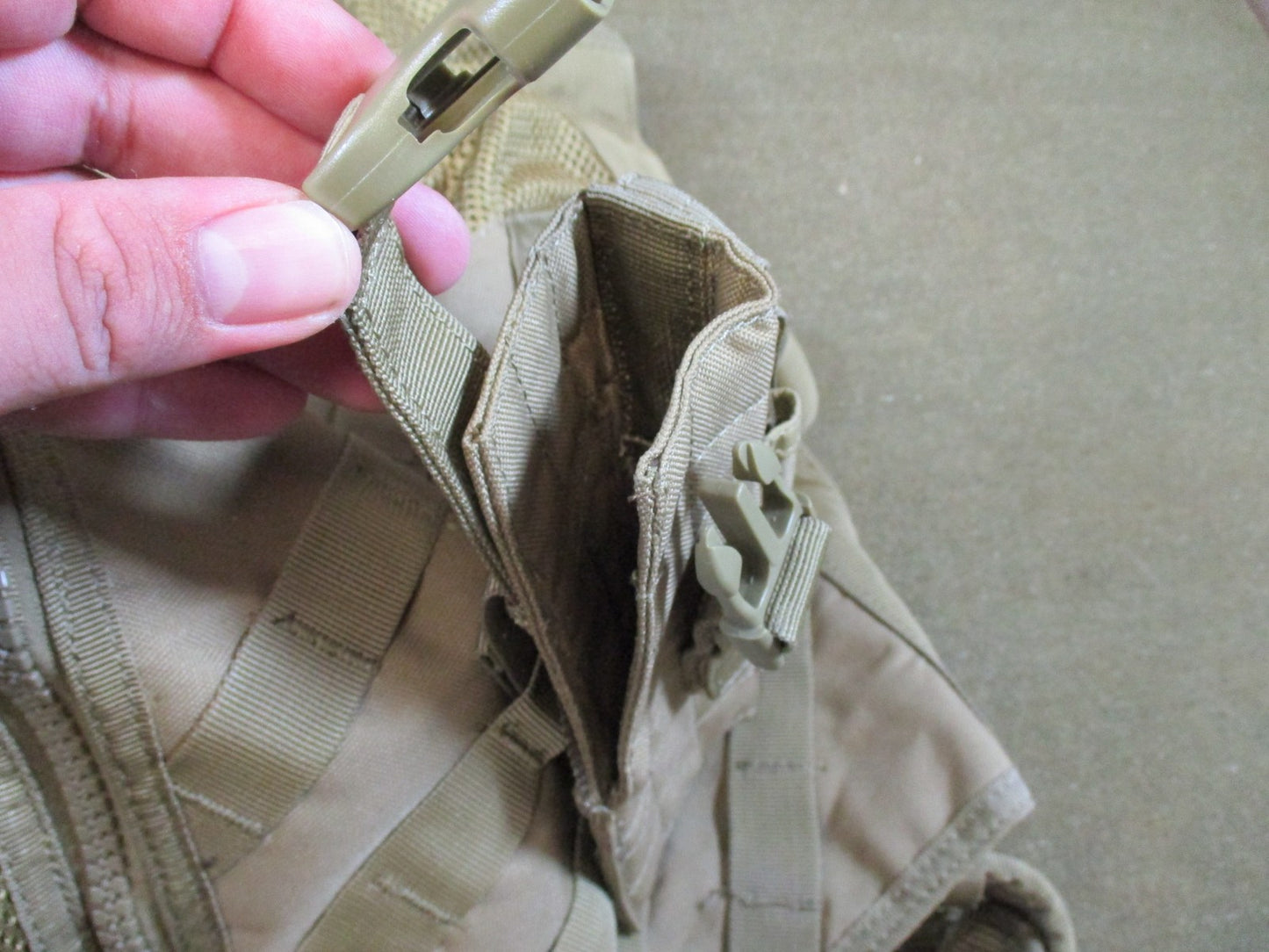 Condor Tactical Mesh Vest Coyote Tan Size XL Modular Utility Gear New