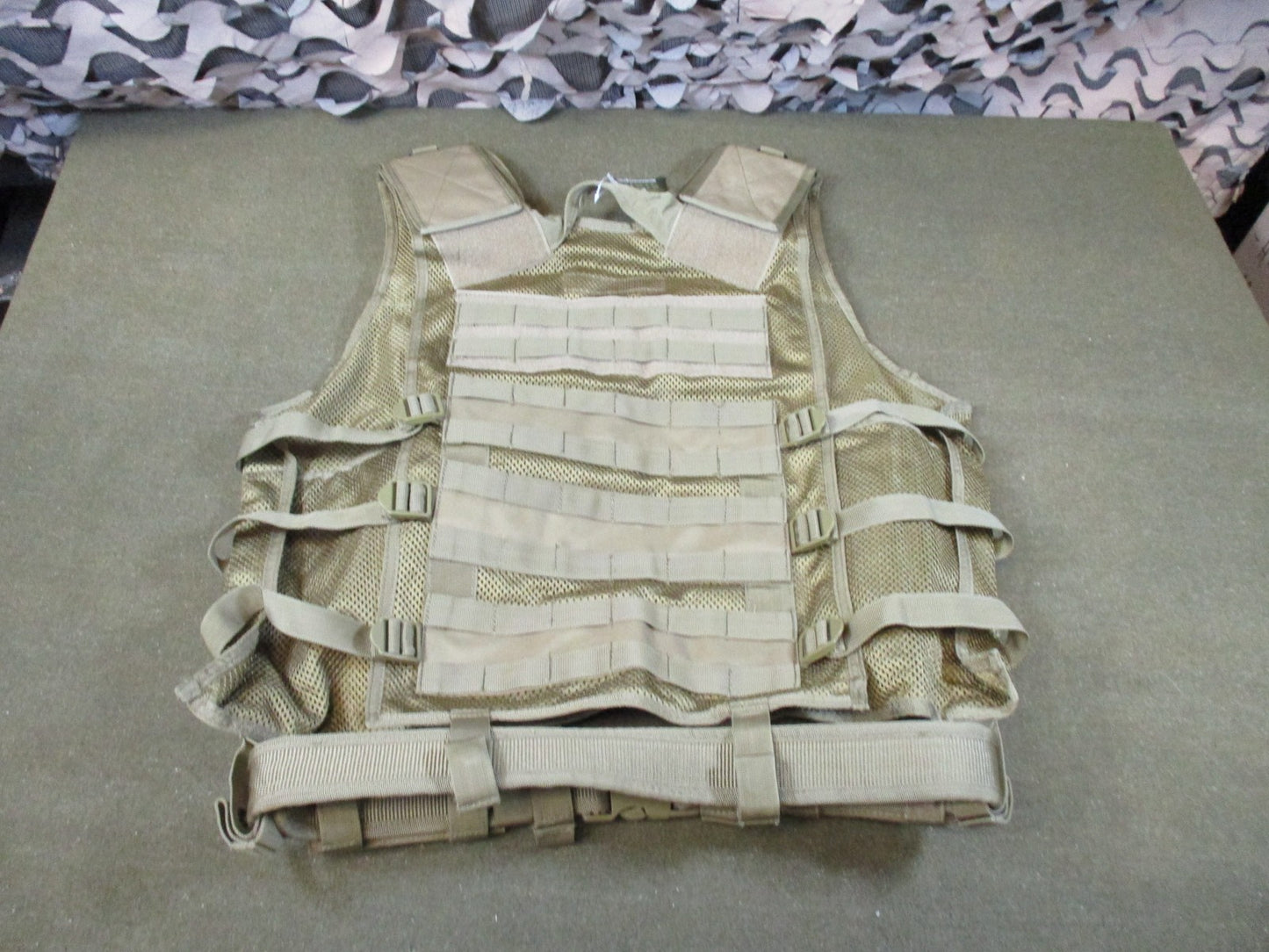 Condor Tactical Mesh Vest Coyote Tan Size XL Modular Utility Gear New