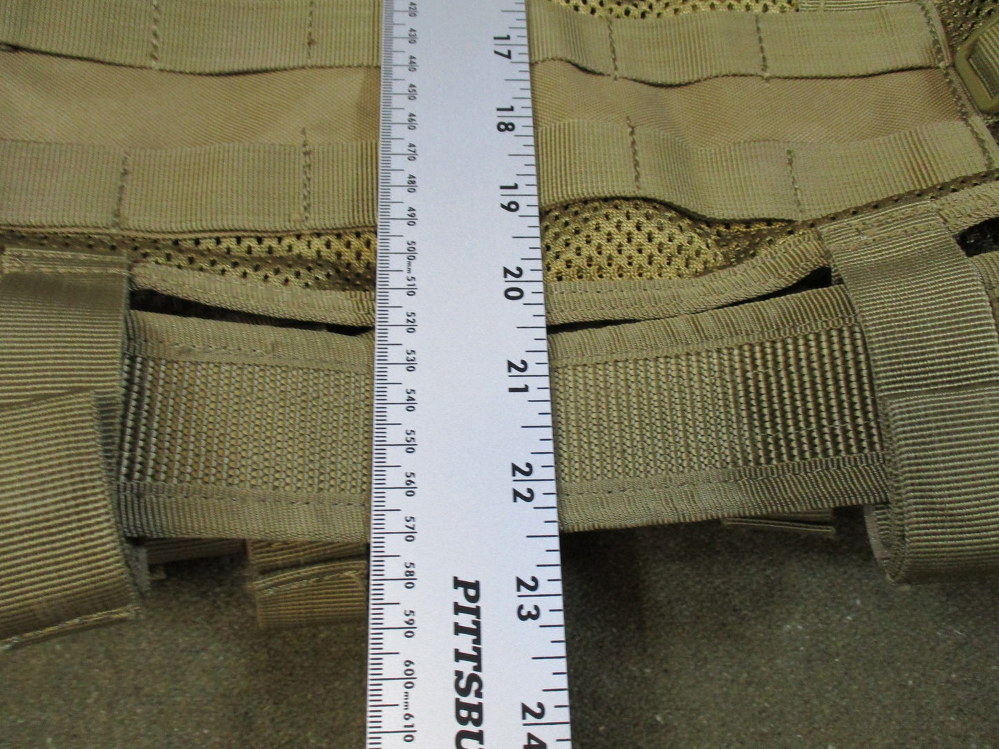 Condor Tactical Mesh Vest Coyote Tan Size XL Modular Utility Gear New