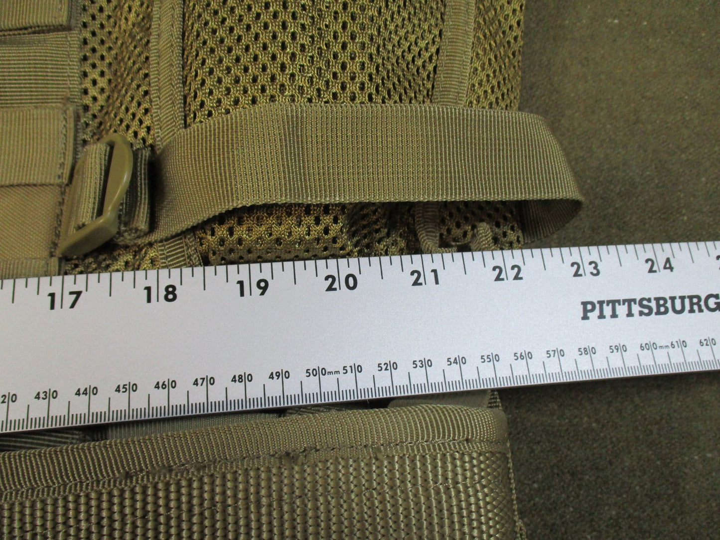 Condor Tactical Mesh Vest Coyote Tan Size XL Modular Utility Gear New