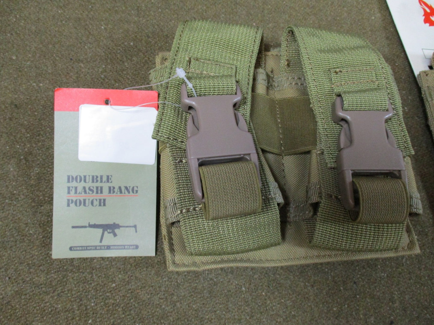 Lot of 4 Fox Tactical MOLLE Pouches Flash Bang M4 Mag Pouch New