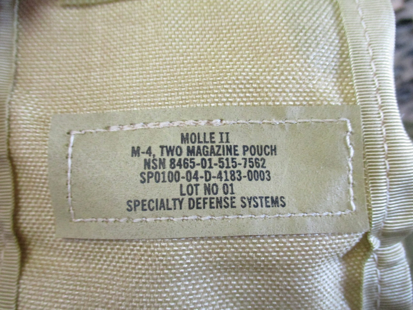 US Military MOLLE II FLC Vest Set Desert Camo w/ hydration & Pouches Surplus