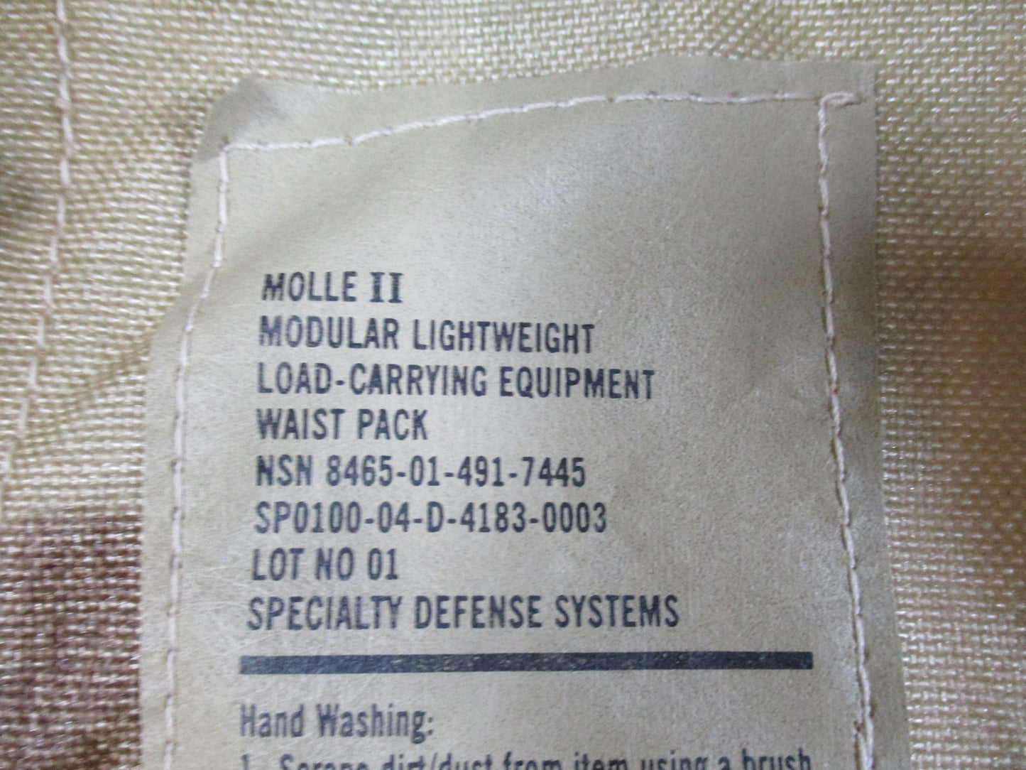 US Military MOLLE II FLC Vest Set Desert Camo w/ hydration & Pouches Surplus