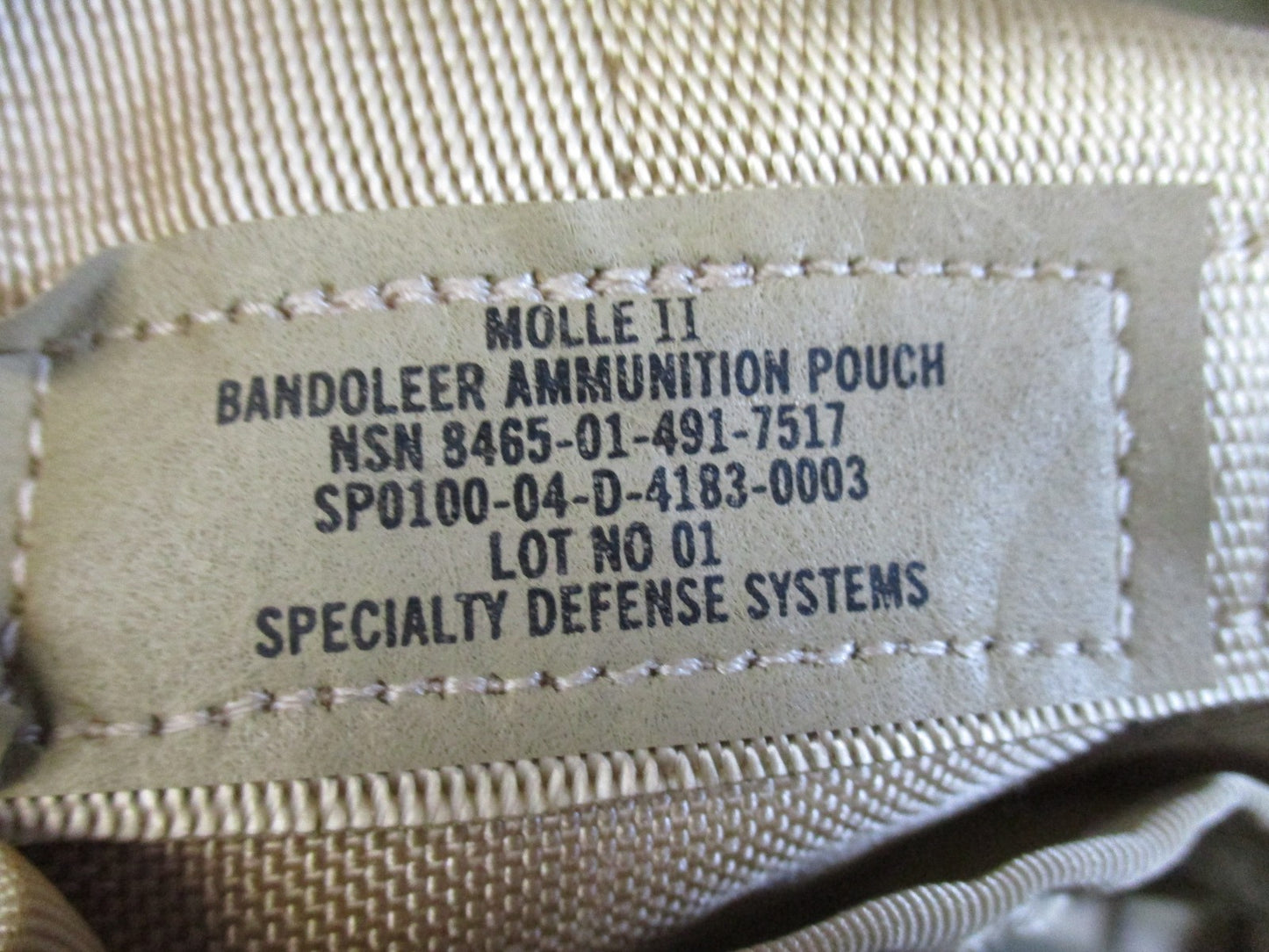US Military MOLLE II FLC Vest Set Desert Camo w/ hydration & Pouches Surplus