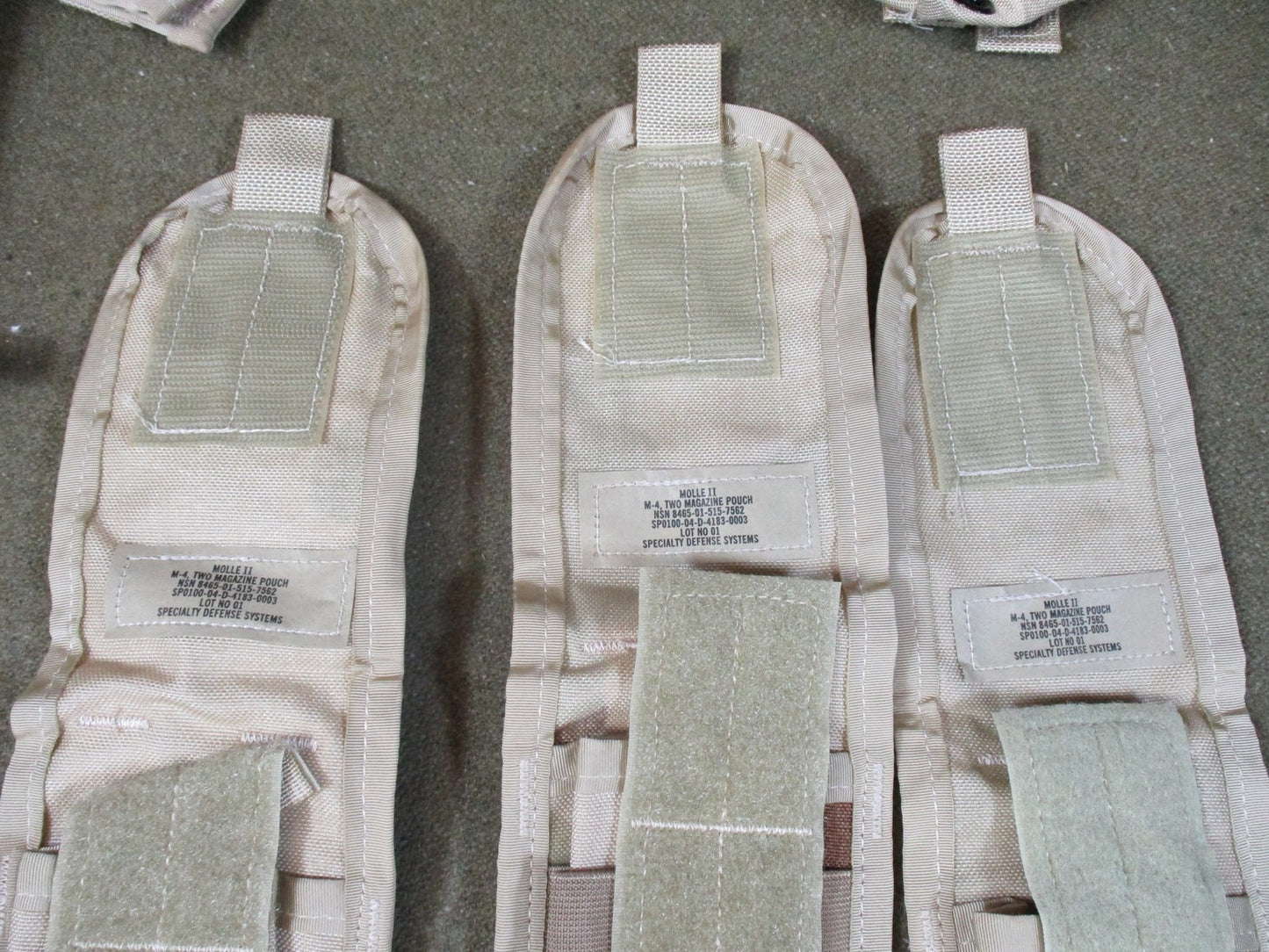 US Military MOLLE II FLC Vest Set Desert Camo w/ hydration & Pouches Surplus