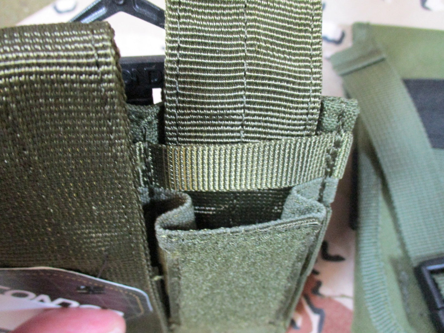 Lot of 3 Tactical MOLLE Magazine Pouches Olive Drab Condor MSM Gear New